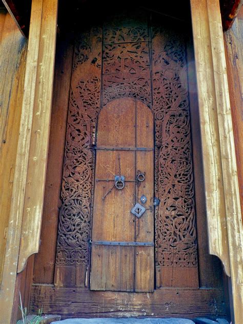 Ancient Door Beautiful Architecture