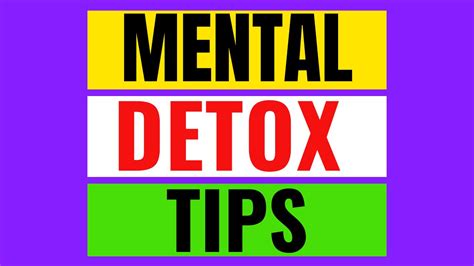 4 Tips For Mental Detox Secrets Of Life