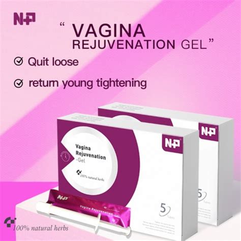 Female Tighten Gel 5 Pieces Box Rejuvenation Your Vagina Improve Sexual