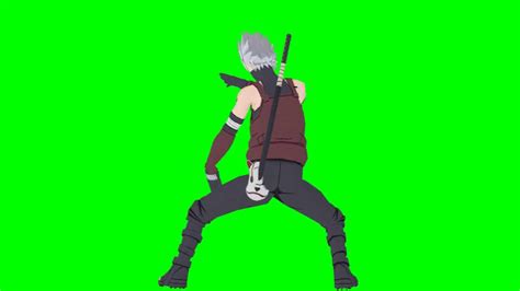 Anbu Kakashi Animated Back Chroma Youtube