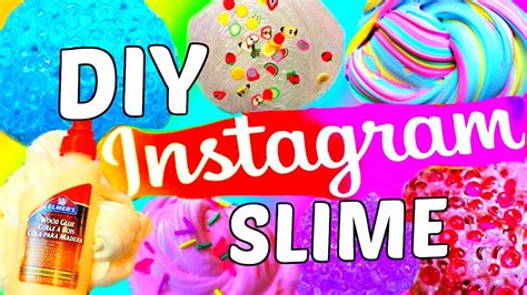 Diy Instagram Slime Tested Fishbowl Slime Wood Glue Slime Purple