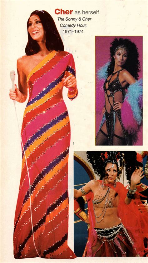 Cher In Assorted Bob Mackie Costumes From The Sonny Cher Show And