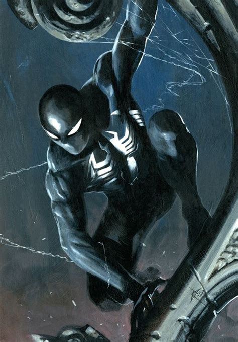 Spider Man Black By Gabriele Dellotto Comics