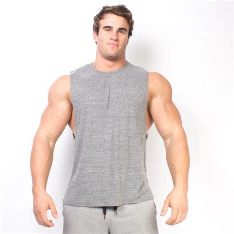 Wholesale Mens Muscle T Shirts Deep Cut Custom Mens Muscle T Shirts