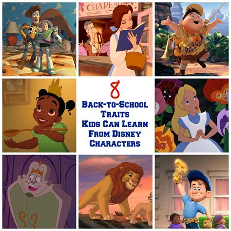 8 Back To School Traits Kids Can Learn From Disney Characters
