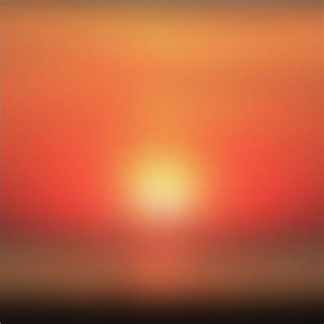 Free Vector Blurred Sunset Background