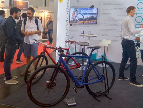 The New Desiknio Classic And Sport In The Ebikemotion Eurobike Booth