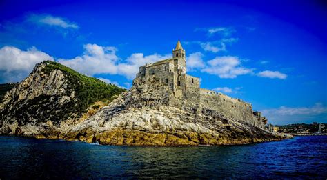Free Download Hd Wallpaper Sea Castle Island Portovenere