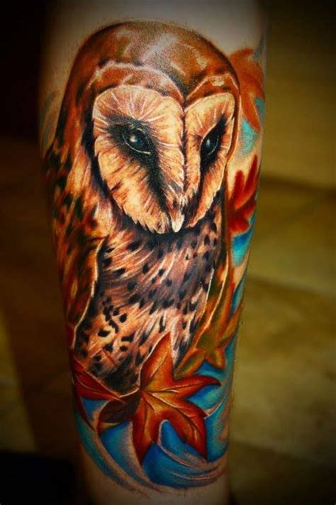 Amazing Owl Tattoo Tattoo Pinterest