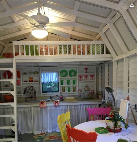 Pin By Tonya Gaunt On Sb Craft Room Ideas Shed Interior She Shed
