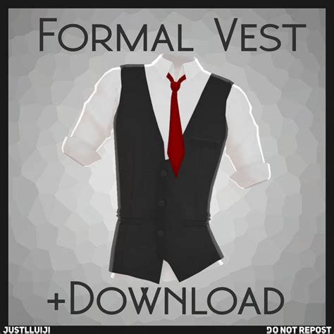 Mmd Formal Vest Download By Justlluiji On Deviantart