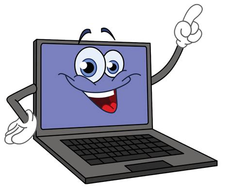 Cartoon Laptop Clipart Transparent Clipart World