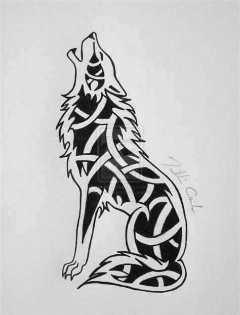 Celtic Wolf Images Tatto Designs