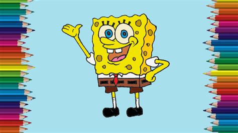 How To Draw Spongebob Step By Step For Beginners Easy Drawings Reverasite