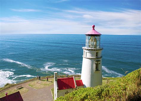 Oregon Coast Heceta Head Lighthouse 0832re Photograph By Rospotte