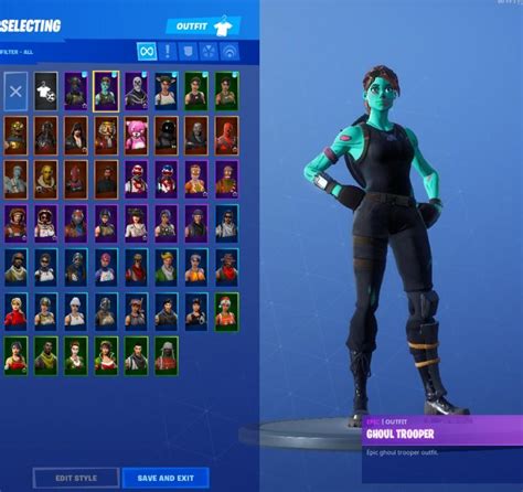 Critique Fortnite Profile Pictures Ghoul Trooper