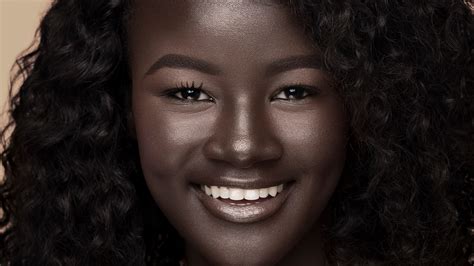 Model Khoudia Diop Spills Her Makeup Tips For Dark Skin Tones Allure