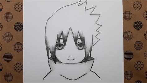 Sasuke Uchiha Nasıl Çizilir Kolay Anime Resmi Çizimi Youtube