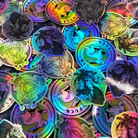 Holographic Sticker Pack Kate Ohara