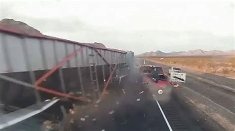 Video Released Of Deadly Semi Truck Crash In Nevada That Killed 2 Fox