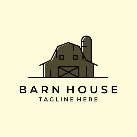 Vintage Barn Logo Vector Design 7399386 Vector Art At Vecteezy