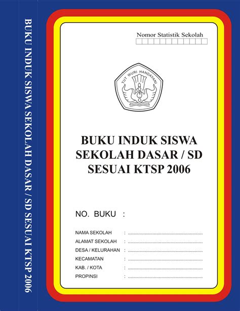 Buku Induk Siswa Sd K13 Terbaru 2020 Format Buku Induk Siswa Sd Vrogue