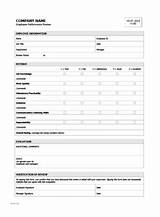 Free Employee Review Forms Pictures