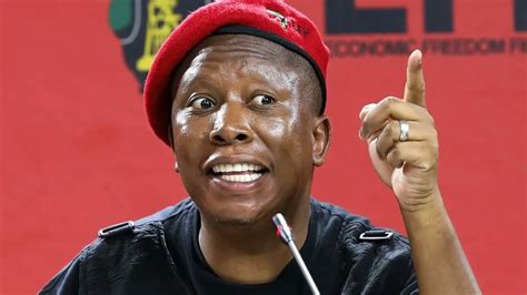 Julius Malema I Will Never Denounced Africans Foreigners Living In