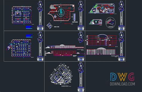 Shopping Mall Dwg And About Mall Dwg Shopping Center Dwg