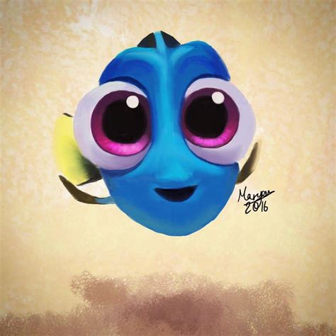Dory By Mayeu ©2016 Dory Disney Finding Nemo Animated Movies