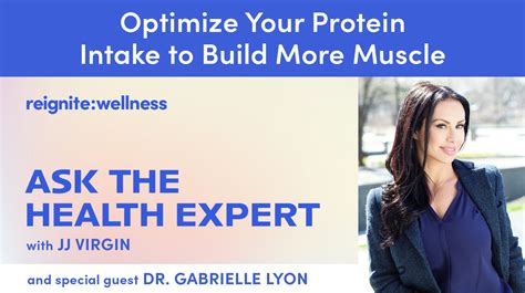 Optimize Your Protein Intake To Build More Muscle With Dr Gabrielle