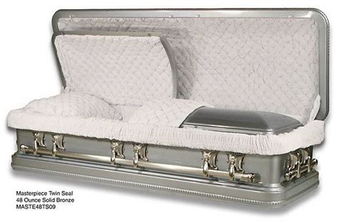 The Masterpiece Twin Seal 48 Oz Solid Bronze Casket This Was The One