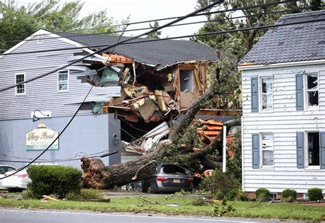 Homes Suffer Severe Damage After Tornado Spotted In South Jersey