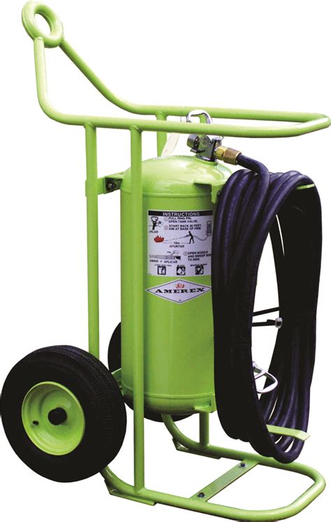 Gas fire suppression system , foam fire extinguishing series , automatic fire springler system , firefighting water supply system. Halon 1211 - Model 600K Wheeled Extinguisher | Amerex Fire