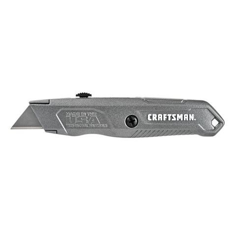 Craftsman 3 Blade Retractable Utility Knife With On Tool Blade Storage