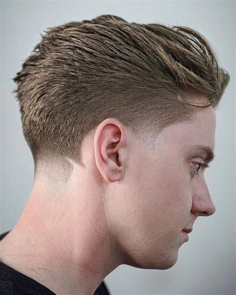 Low Taper Fade With Hard Side Part 40 Best Side Part Haircuts
