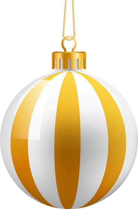 Gold Christmas Balls Ornament 18927596 Png