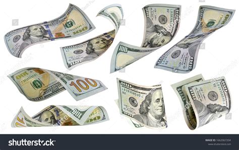 Flying Money 100 Dollar Bank Note Stock Photo 1662067204 Shutterstock