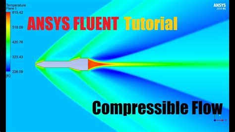 Ansys Fluent Compressible Flow Tutorial Youtube