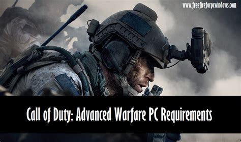 Call Of Duty Advanced Warfare Pc Requirements