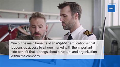 In Aerospace May The As9100 Standard Specification And Certification