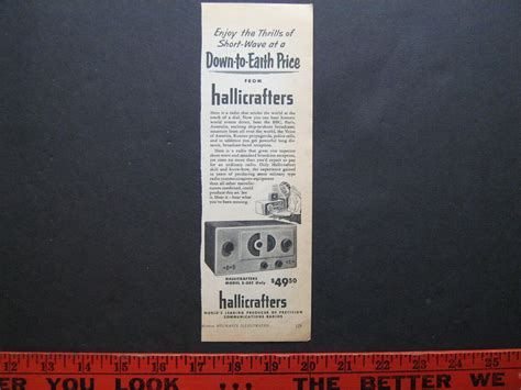 1953 Hallicrafters Model S 38c Shortwave Radio Receiver Vintage