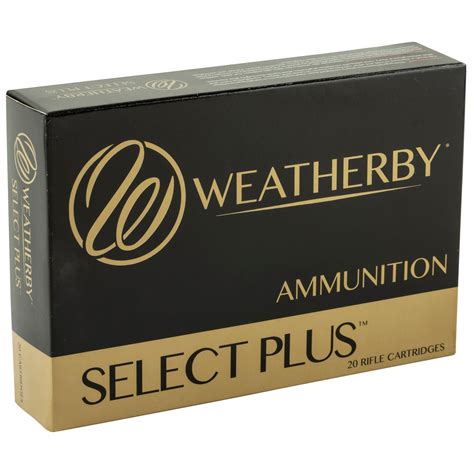Weatherby Select Plus Ammunition 300 Weatherby Magnum 180 Grain