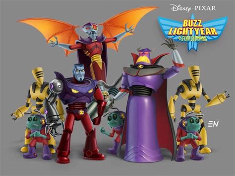 Buzz Lightyear Of Star Command Villains Buzz Lightyear Disney Pixar