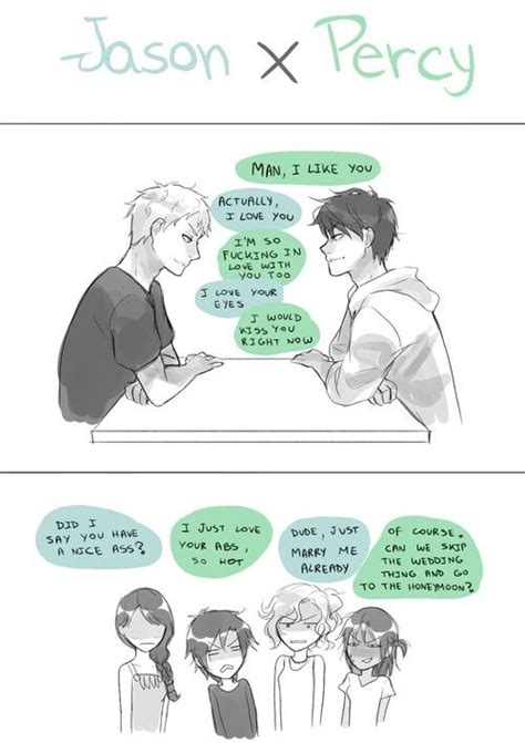 Pin By Sarah Anton On Pjohoo Shipping Blush Meme Jason And Percy