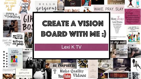 Create A Digital Vision Board With Me Free And Easy Method Youtube