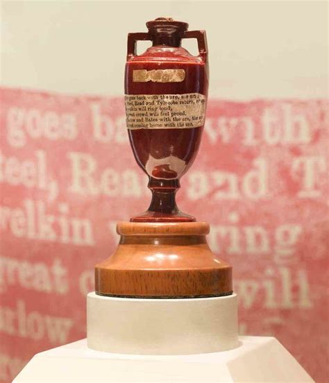 The Ashes Urn How Big Is It How Much Does It Weigh What Does It Say On The Urn Cricket