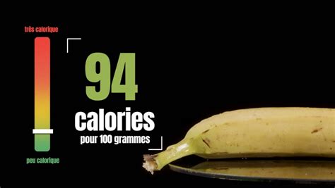 Calories Banane 94 Calories Pour