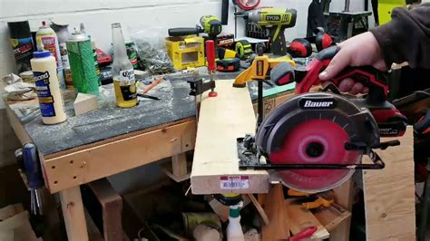 Harbor Freight Bauer Cordless Circular Saw Youtube