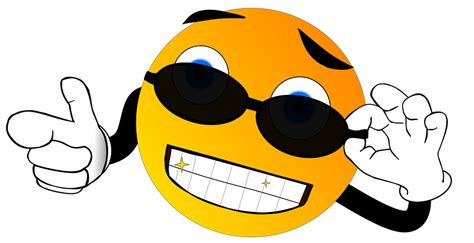 Was bedeutet der smiley mit brille? Sourire Smiley Cool Lunettes De - Image gratuite sur Pixabay